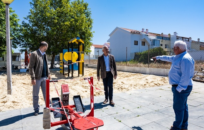 Câmara de Sines encontra-se a requalificar e a melhorar vários parques infantis no concelho