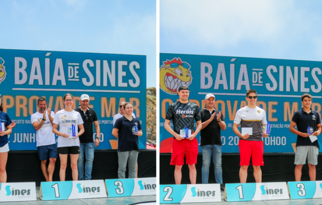 Tiago Campos e Marta Pimentel venceram a 20ª Prova de Mar “Baía de Sines”