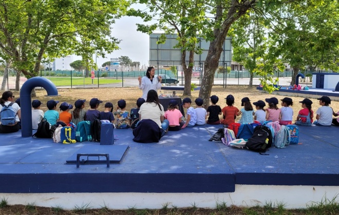 Águas de Santo André celebra o Dia Mundial do Meio Ambiente com atividades educativas para crianças do pré-escolar e do primeiro ciclo