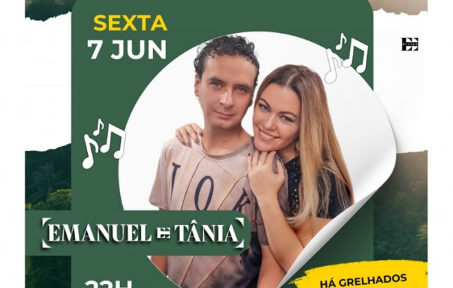 Aldeia de São Domingos recebe baile com Emanuel e Tânia na noite desta sexta-feira