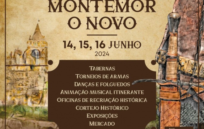 Feira Medieval regressa ao Castelo de Montemor-o-Novo de 14 a 16 de junho