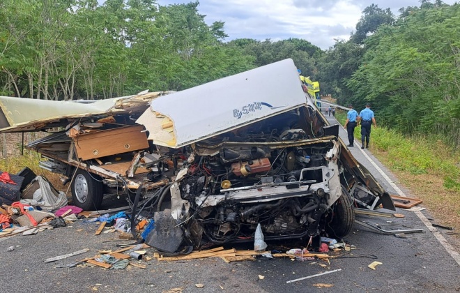 Despiste de autocaravana provoca seis feridos em Alcácer do Sal