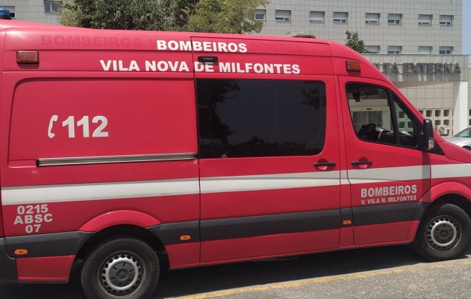 Despiste de mota provoca um ferido em Vila Nova de Milfontes