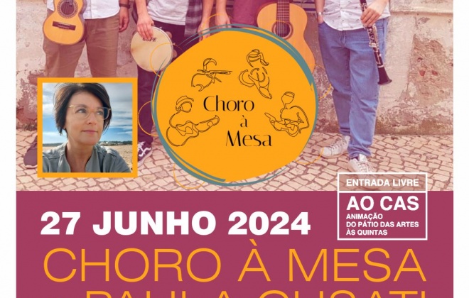 Pátio das Artes recebe nesta quinta-feira um encontro luso-brasileiro de música e cultura