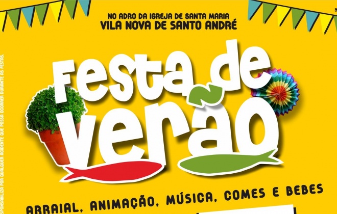 Vila Nova de Santo André recebe as Festas de Verão nesta sexta-feira e sábado (com áudio)