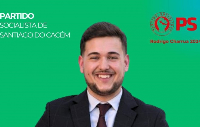 Rodrigo Charrua vai apresentar a recandidatura a presidente da CPC de Santiago do Cacém do PS