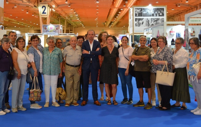 Artesãos e artesãs do concelho de Santiago do Cacém visitaram a Feira Internacional do Artesanato em Lisboa