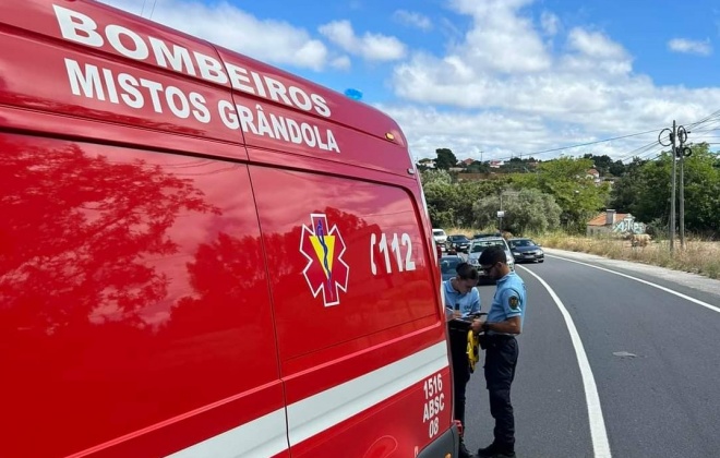 Despiste provoca um ferido ligeiro em Melides