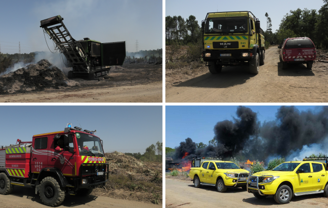 Incêndio no Paiol deve ter tido origem numa máquina de triturar madeira