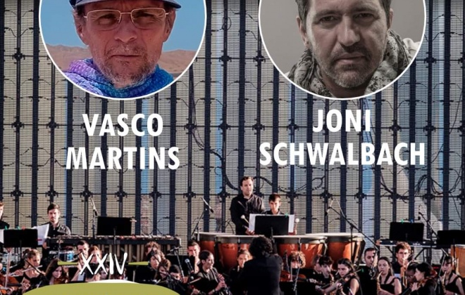 Orquestra Locomotiva, Joni Schwalbach e Vasco Martins atuam esta noite no Castelo de Sines