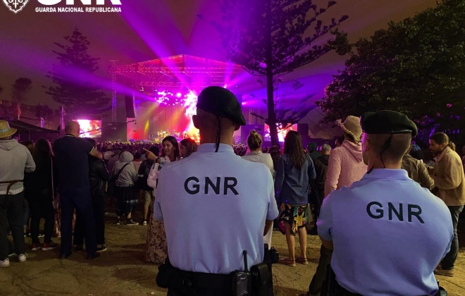 GNR deteve 12 homens em operação de prevenção criminal no Festival Músicas do Mundo