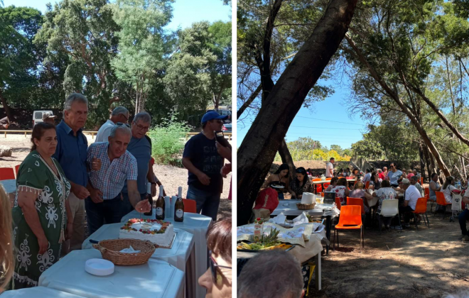 Associação de Moradores do Casoto comemorou aniversário com a inauguração de Parque de Merendas