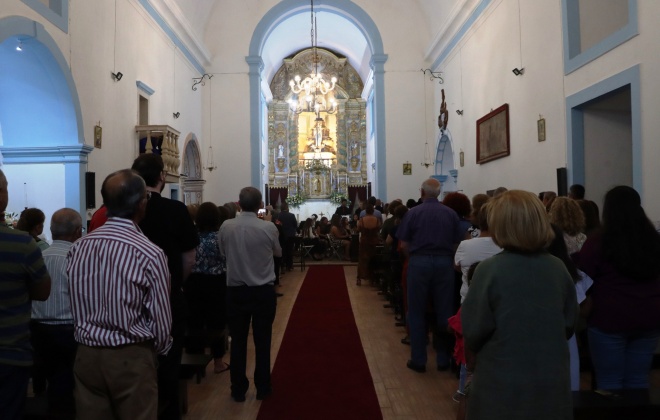 Já foi inaugurado o altar-mor da Igreja Matriz de Messejana em Aljustrel