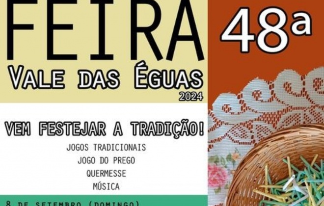 Feira Anual de Vale das Éguas realiza-se amanhã dia 8 de setembro (com áudio)