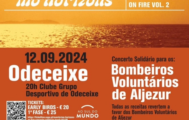 Odeceixe recebe concerto para ajudar os Bombeiros de Aljezur