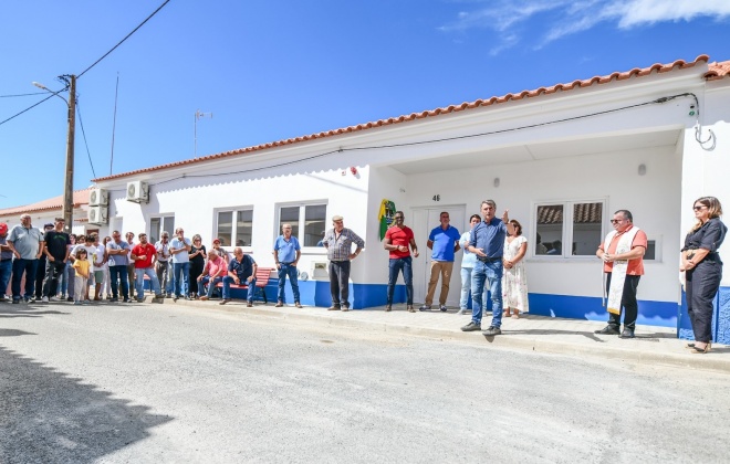 Centro Cultural, Recreativo e Desportivo de Fornalhas Velhas já foi inaugurado