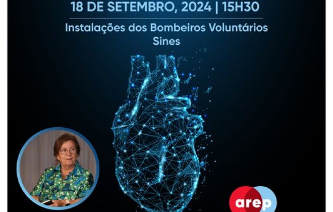 AREP Sines organiza palesta "Proteja o seu coração" nesta quarta-feira às 15h30