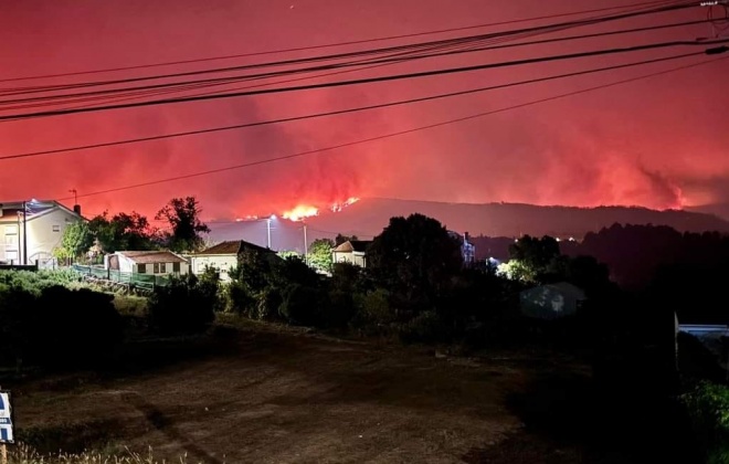 Comandantes do Litoral Alentejano reforçam postos de comando no combate aos incêndios no centro e norte de Portugal