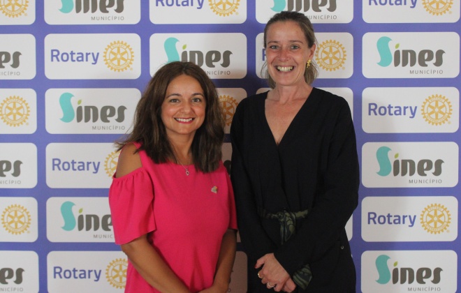 Rotary Club de Sines realizou palestra com Catarina Filipe presidente da ULSLA