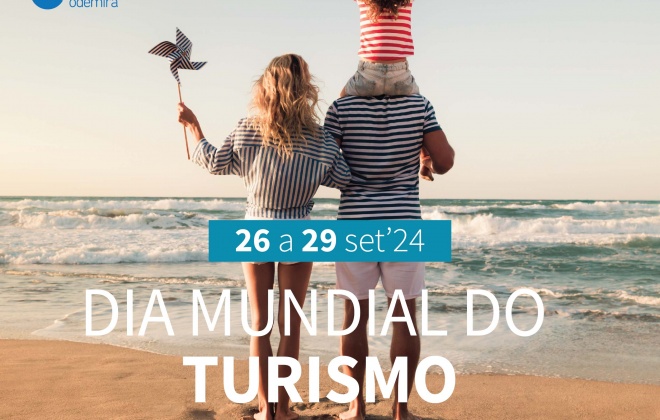 Odemira celebra Dia Mundial do Turismo com atividades entre 26 e 29 de setembro