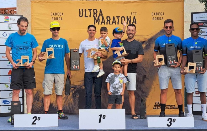 Dupla Hélder Filipe e Hélder Rodrigues venceram Ultra Maratona BTT da Cabeça Gorda