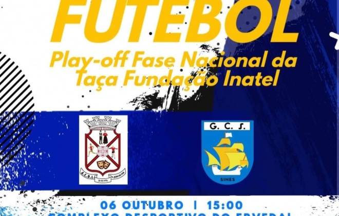 Ginásio Clube de Sines joga em Lavandeira neste domingo às 15h00