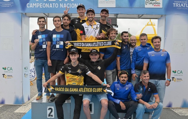 Vasco da Gama de Sines sagrou-se Campeão Nacional de Triatlo “Longa Distância”