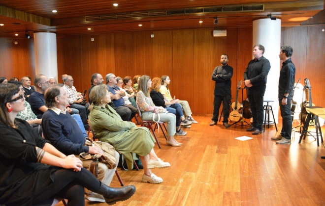 Municípios de Santiago do Cacém entregou Prémio de Conto Manuel da Fonseca a Eduardo Palaio