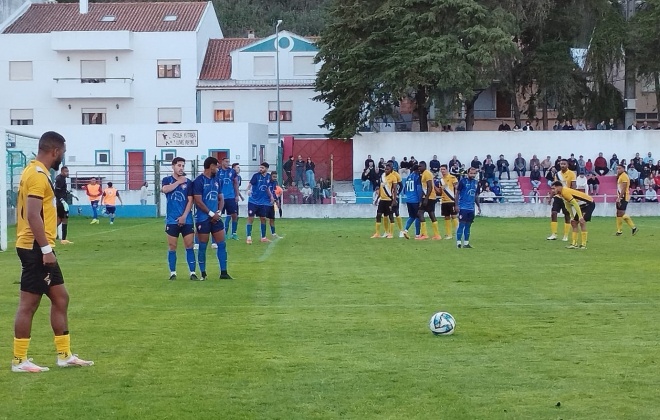 Vasco da Gama de Sines perdeu em Santiago do Cacém por 1-0