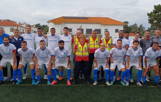 Clube Praia de Milfontes venceu o Cuba e homenageou os bombeiros do concelho