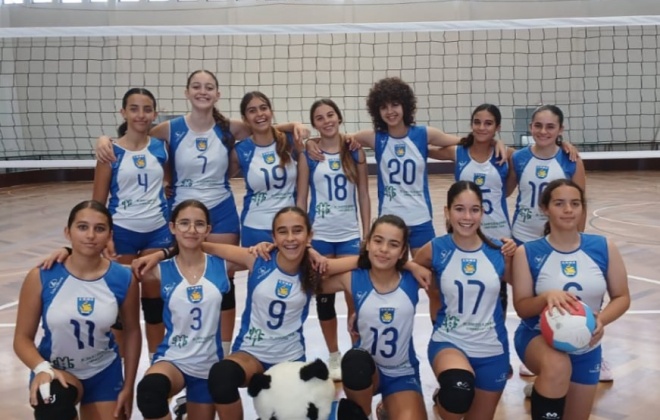 Resultados das equipas de voleibol do Ginásio Clube de Sines