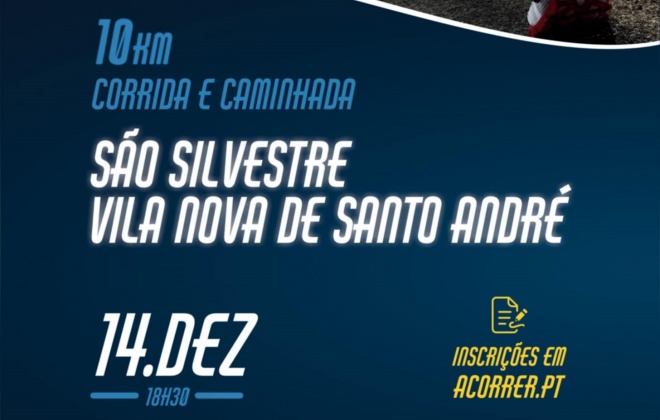 Vila Nova de Santo André recebe a 1ª São Silvestre no dia 14 de dezembro 2024