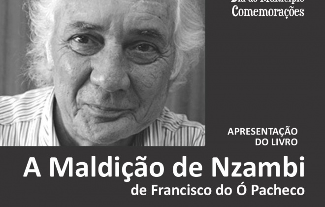 Francisco do Ó Pacheco apresenta na sexta-feira o livro “A Maldição de Nzambi”