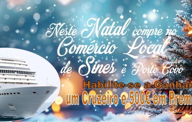 Associação do Comércio Local de Sines promove a Campanha de Natal 2024 (com áudio)