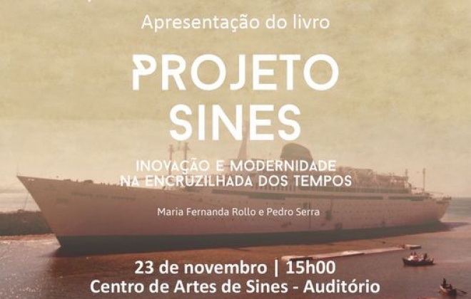 Maria Fernanda Rollo e Pedro Serra apresentam a obra "Projeto Sines" este sábado no Centro de Artes de Sines