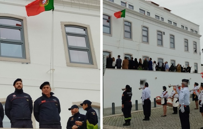 Bombeiros de Sines participaram nas comemorações do Dia do Município de Sines