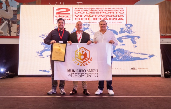 Município de Sines foi novamente distinguido como “Município Amigo do Desporto”