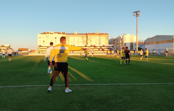 Vasco da Gama de Sines venceu o Almada por 2-0 (com áudio)