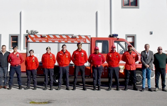 Bombeiros de Santo André contam Equipa de Intervenção Permanente (EIP)