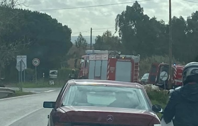 Colisão provoca dois feridos na Estrada Nacional 120 perto de São Teotónio