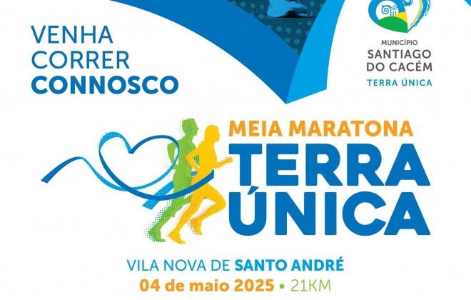 Vila Nova de Santo André recebe a Meia Maratona Terra Única dia 4 de maio