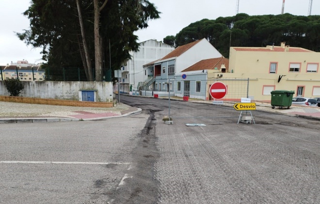 Município de Santiago do Cacém iniciou a requalificação da Estrada de Santa Cruz