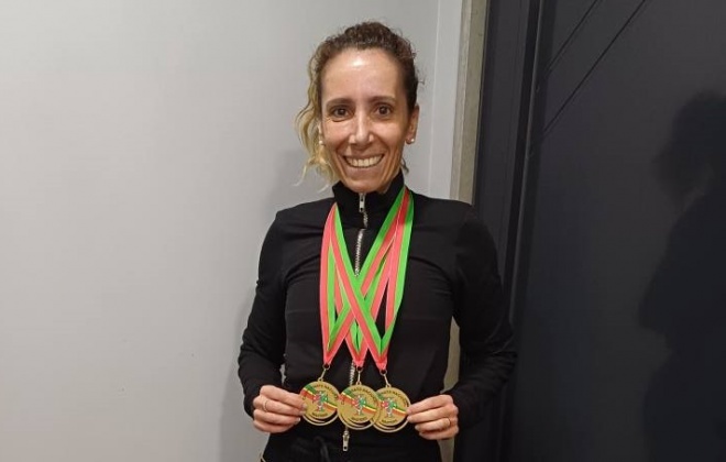 Miriam Silva conquistou três títulos de vice-campeã nacional