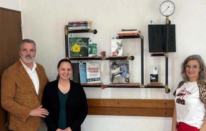 Águas de Santo André inaugurou biblioteca para trabalhadores