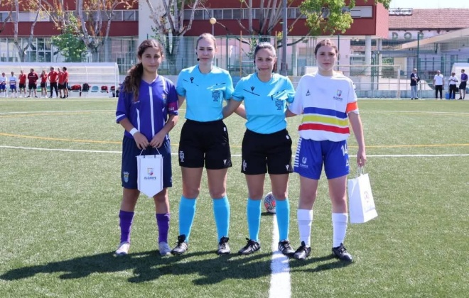 Futebolista Madalena Madeira esteve presente no Torneio Inter-Associações