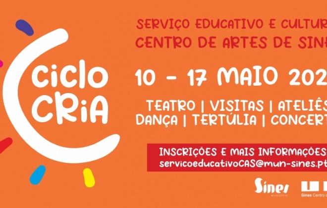 Pátio das Artes acolhe o Ciclo CRIA com um encontro de artes dedicado a famílias, escolas e agentes educativos