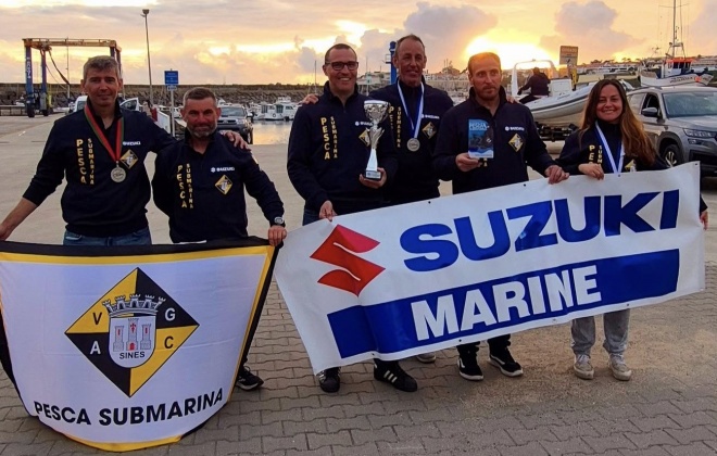 Vasco da Gama de Sines sagrou-se Campeão Nacional de Pesca Submarina