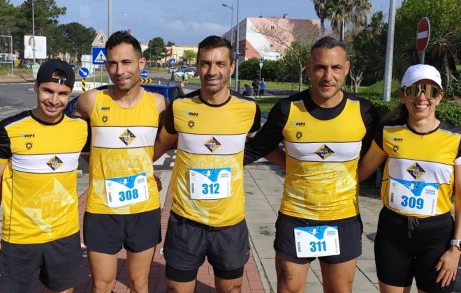 Atletismo do Vasco da Gama presente na Meia Maratona Terra Única em Vila Nova de Santo André