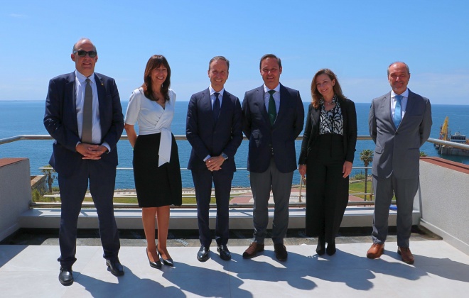 Secretário de Estado das Infraestruturas em visita de trabalho ao Porto de Sines