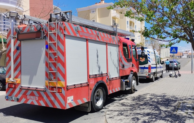 Colisão entre trotinetes provoca dois feridos em Sines